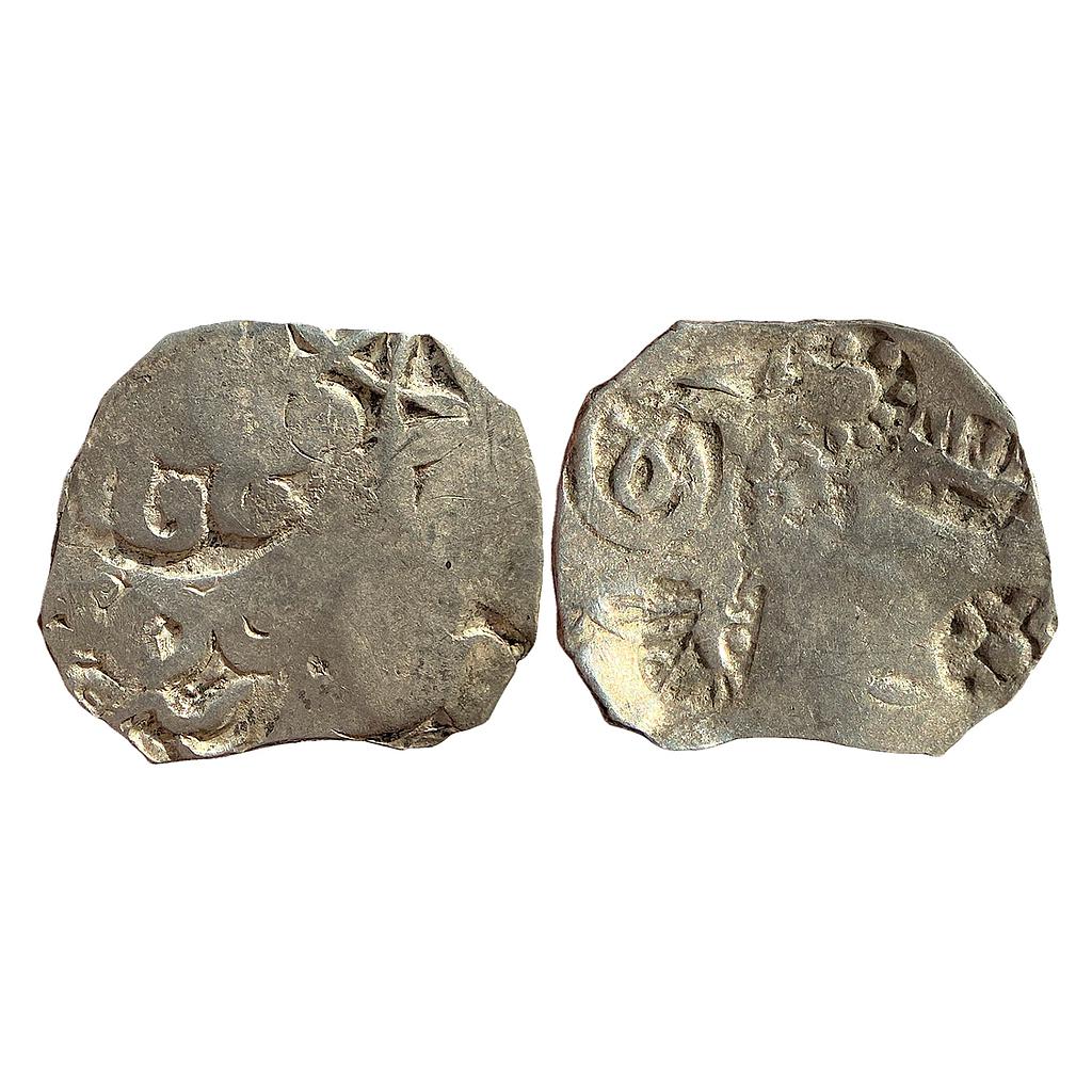 Ancient Punch Marked Coinage Kosala Mahajanapada Silver 1/2 Vimshatika