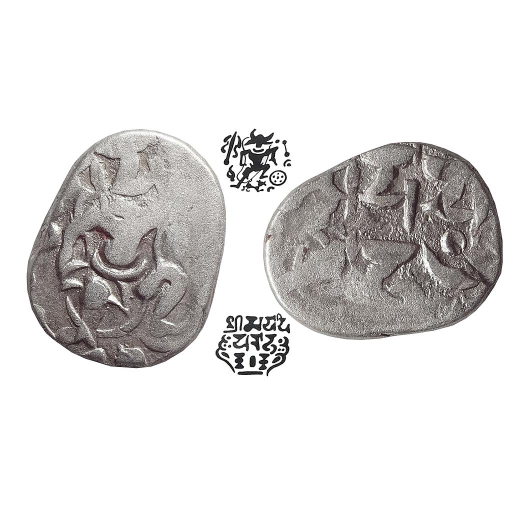 Successors of Bhoja Gurjara Pratihara Bhoja I Silver Adivaraha drachm