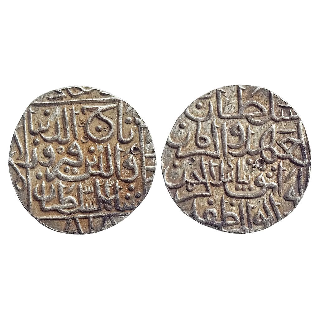 Bahamani Sultan Taj ud din Firuz Shah Hadrat Ahsanabad Mint Silver Tanka