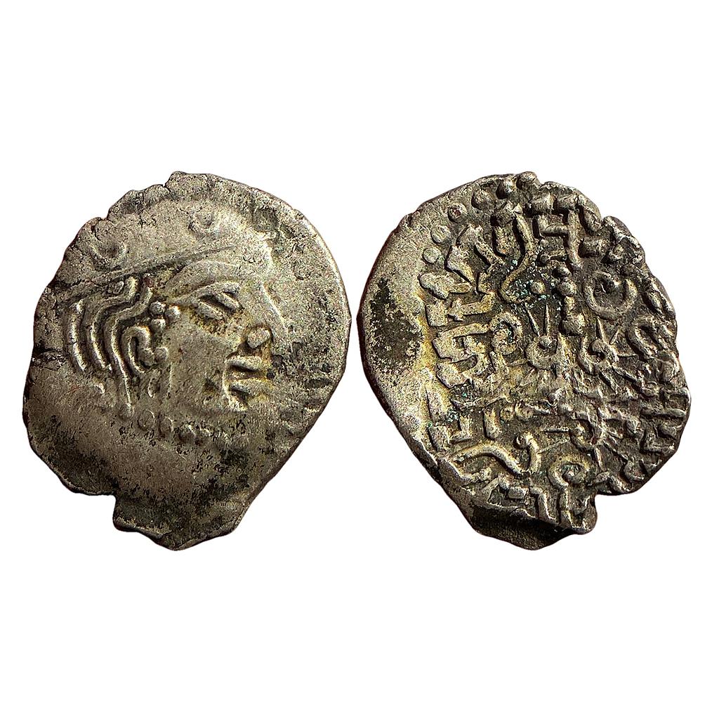 Ancient Guptas Kumaragupta Silver Dramma