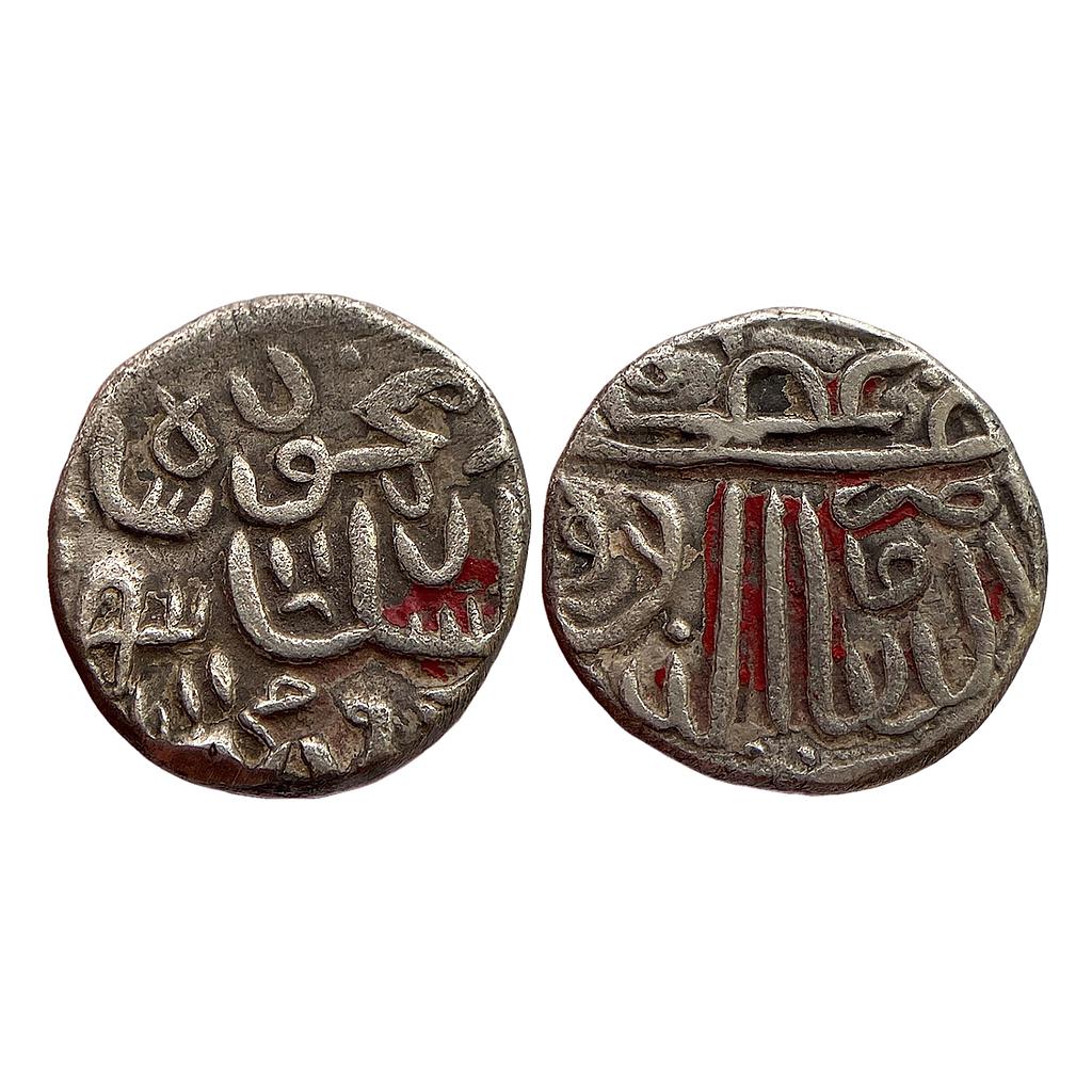 Gujarat Sultan Nasir al-Din Mahmud I Muhammadabad Mint Silver 1/2 Tanka