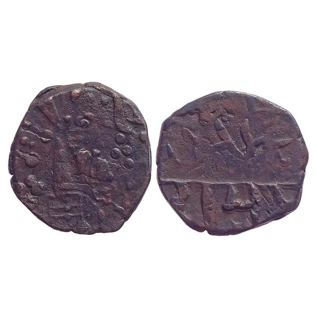 IPS Devgarh Baria State Copper Paisa