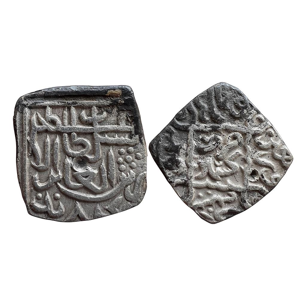Kashmir Sultan Zain ul-Abidin Kashmir Mint Silver Square Sasnu