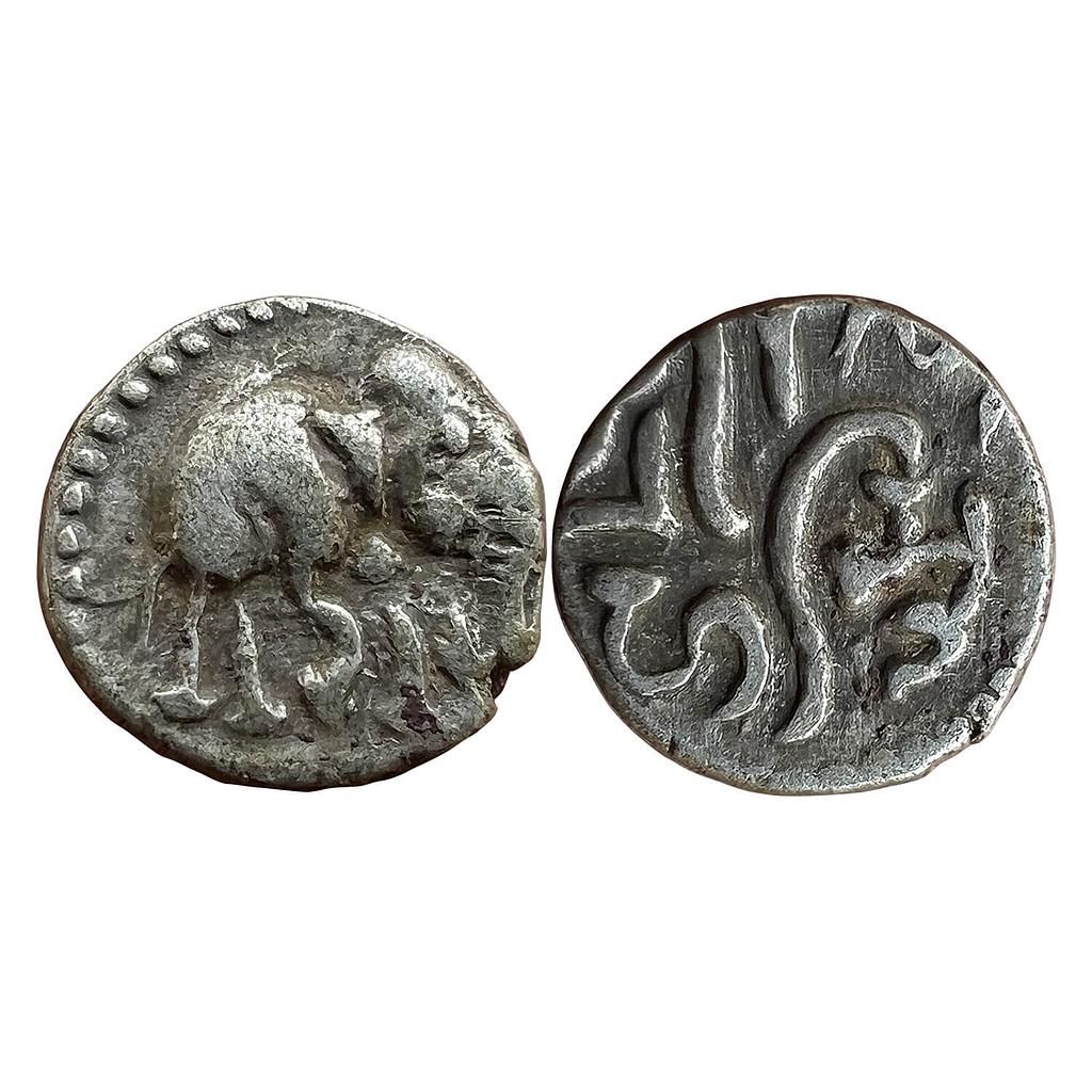 Chalukyas of Gujarat Ranahasti Silver Dramma