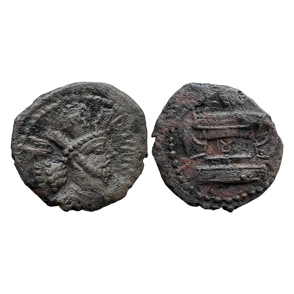 Ancient World Kushano-Sasanian Shapur II type Copper Unit