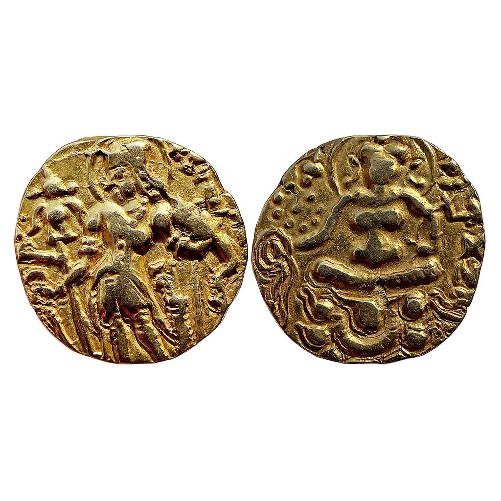 Ancient Guptas Skandagupta  Archer type Gold Dinara