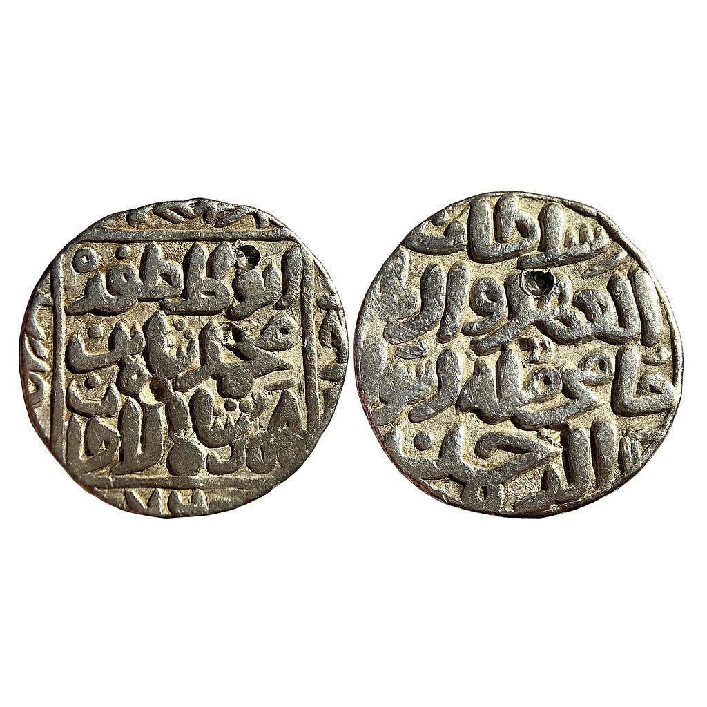 Bahamani Sultan Muhammad Shah I Hadrat Ahsanabad Mint Silver Tanka