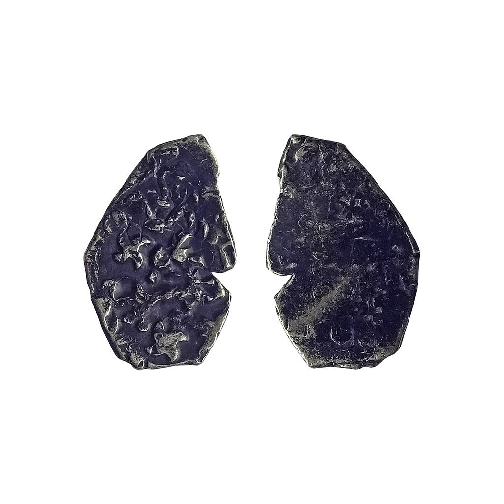 Ancient Archaic Punch Marked Coinage Silver "¼ Karshapana"