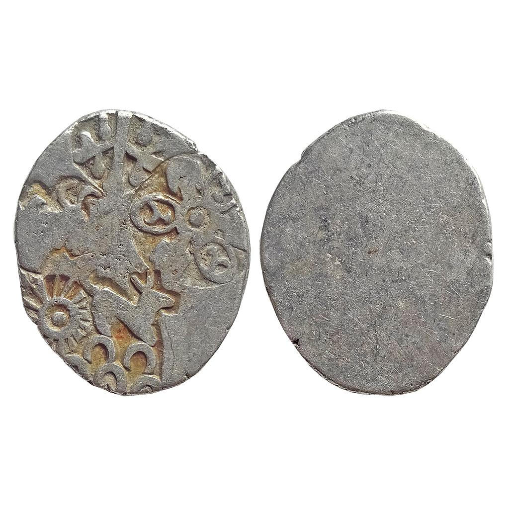 Ancient Mauryan Punch Marked Coinage Magadha Imperial Silver Karshapana