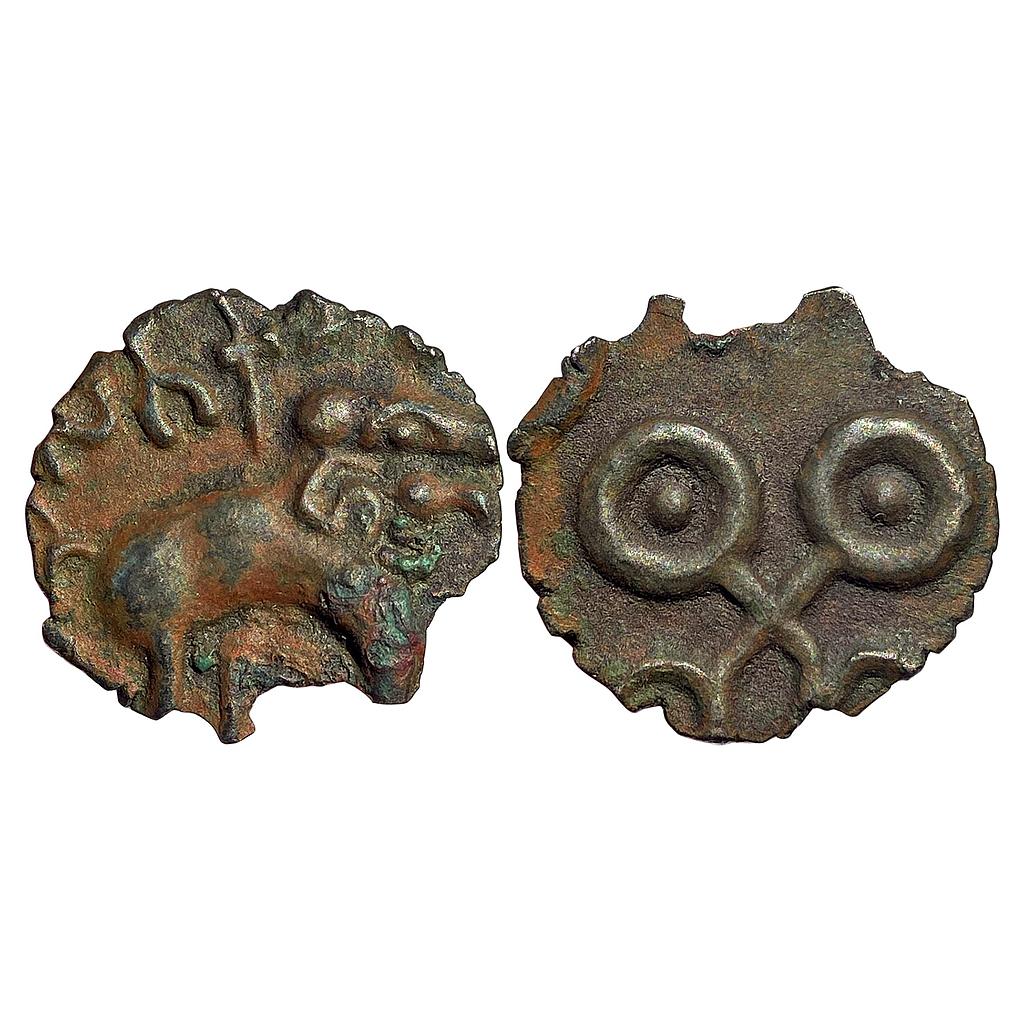 Ancient Satavahanas Siri Satakarani Potin Unit