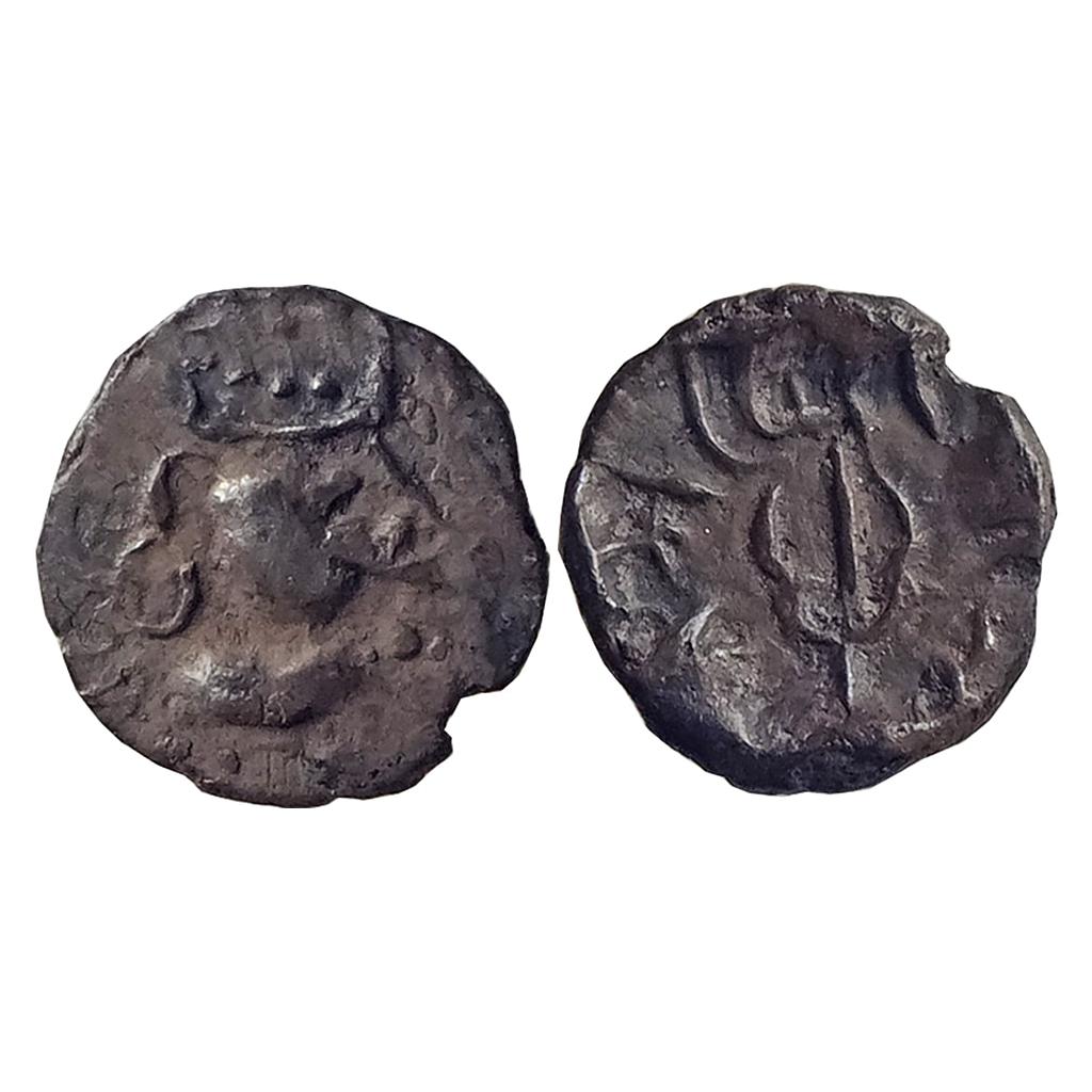 Pre-Islamic Sindh and Punjab Yashaditya Series Ranavigraha NM ND Silver Damma