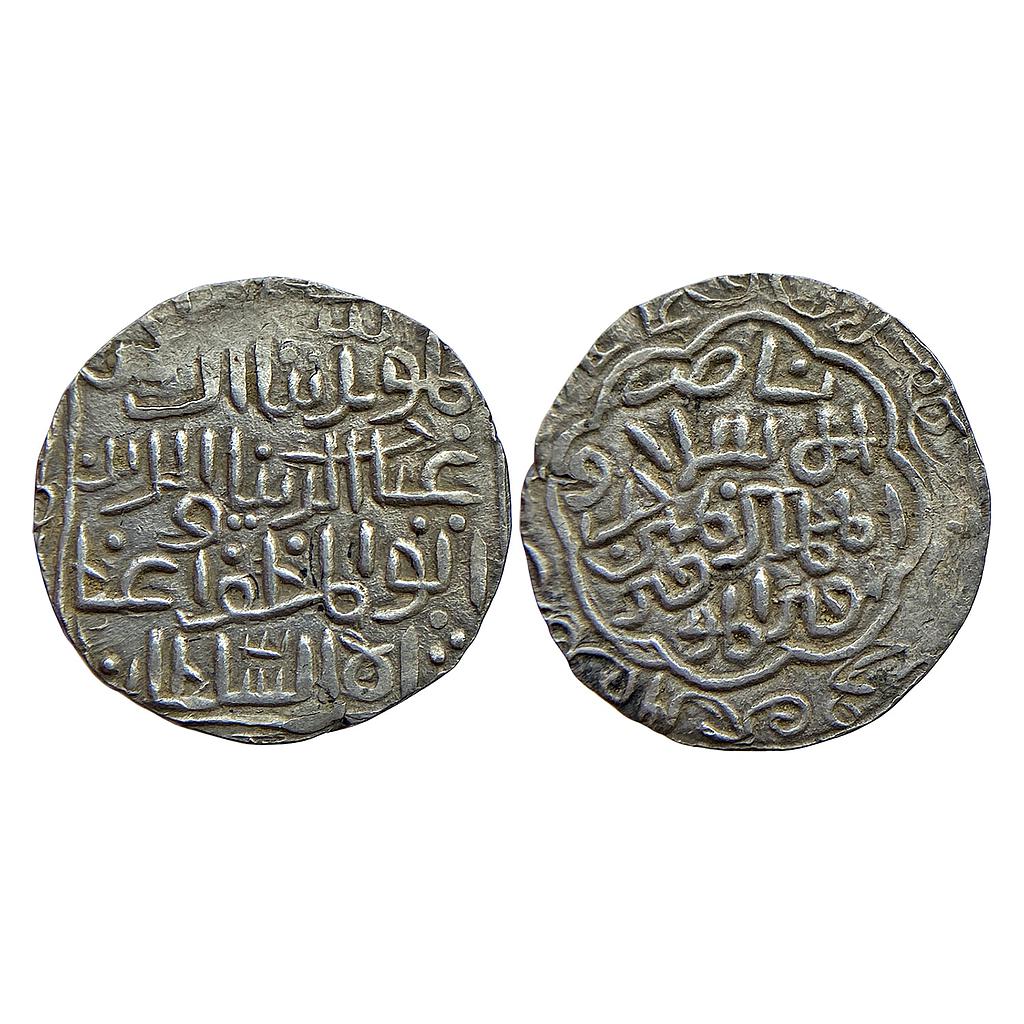 Bengal Sultan Ghiyath Al-Din Azam Shah Muazzamabad (stylistic attribution) Mint Silver Tanka