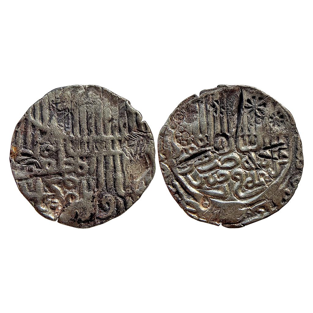 -116- Bengal Sultan Jalal Al-Din Muhammad Shah Second Reign Arsah Chatgaon Mint Silver Tanka