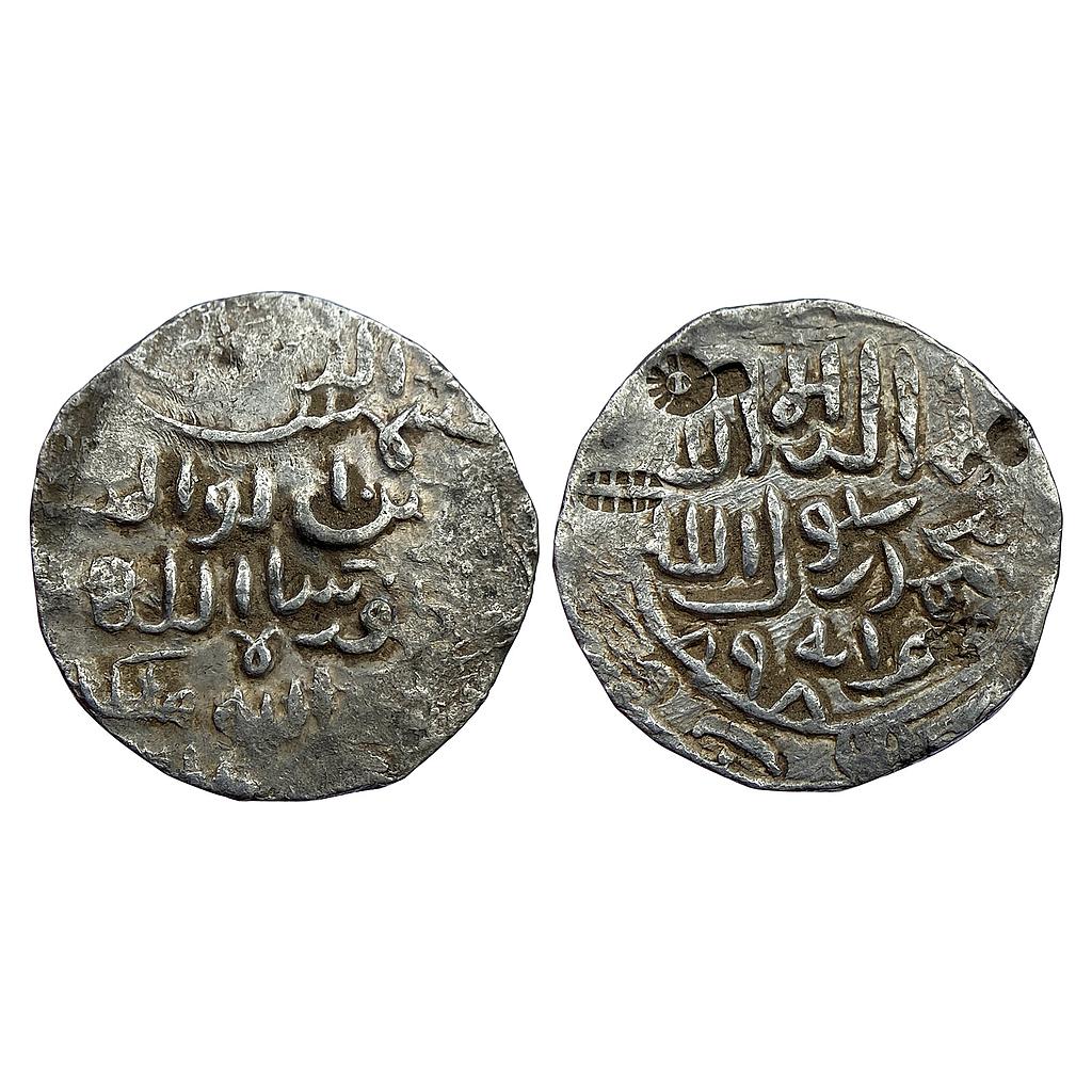 Bengal Sultan Shams Al-Din Muzaffar Khazana Mint Silver Tanka