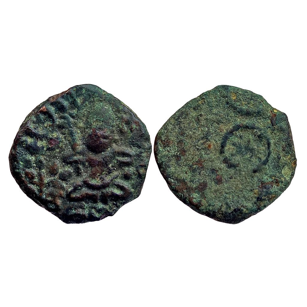 Ancient Ujjain Bhumimitra Seated Shiva type Copper Unit