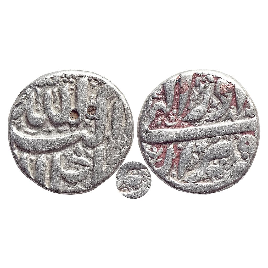 Mughal Akbar Berar Mint Ilahi Month Azar Silver Rupee
