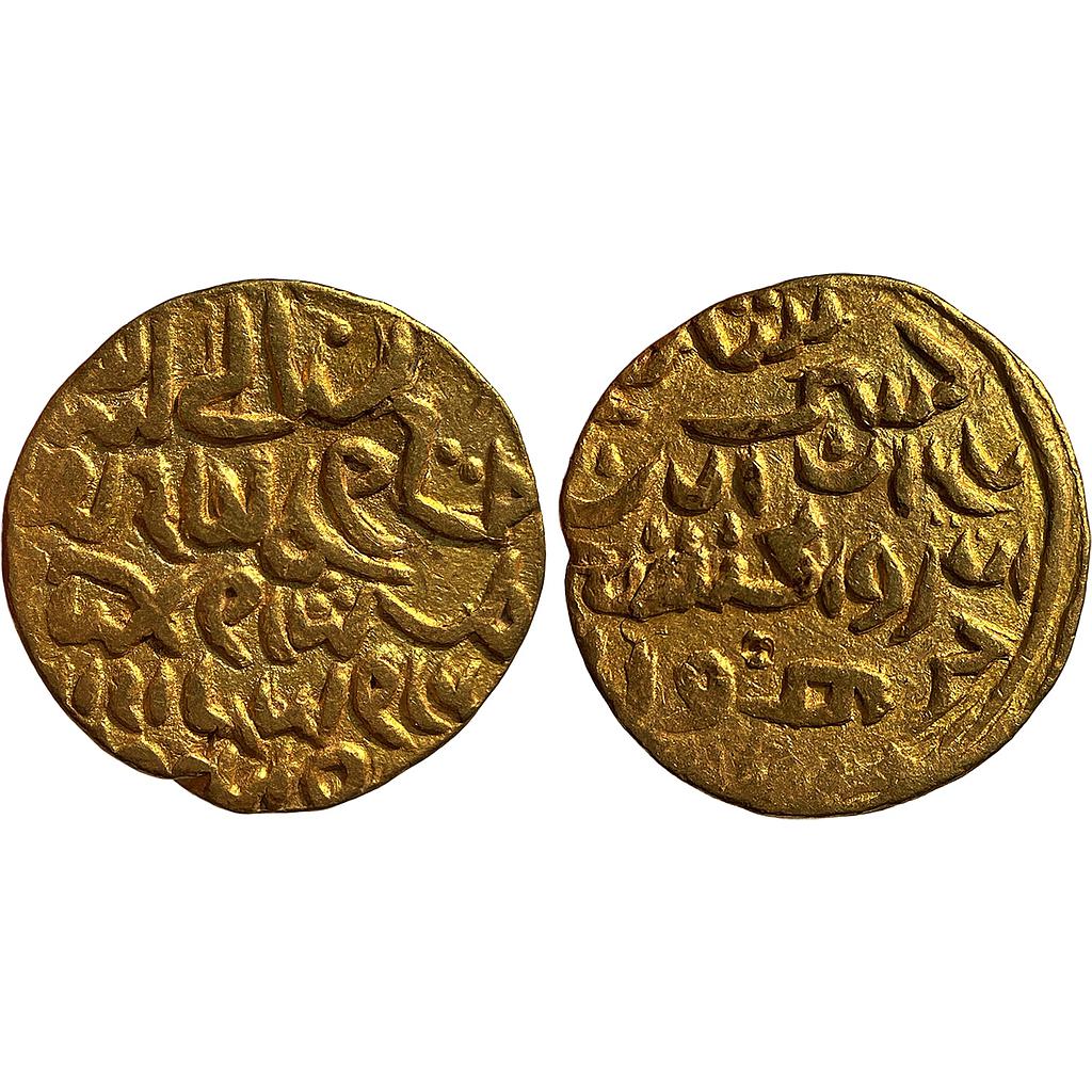 Bengal Sultan Ala al-din Husain Shah Fourth Victory Type Hussainabad Mint (stylistically) Gold Tanka