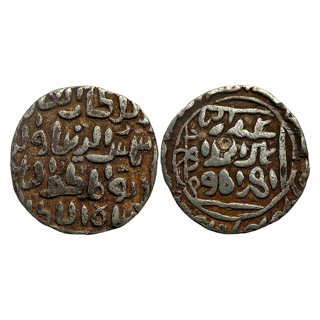 Bengal Sultan Shams Al-Din Ilyas Shahr-i-Nau Mint Silver Tanka