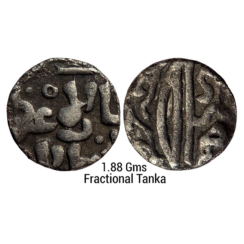 Bengal Sultan Nasir al Din Mahmud Bughra Shah Lakhnauti Mint stylistically Silver Fractional Tanka