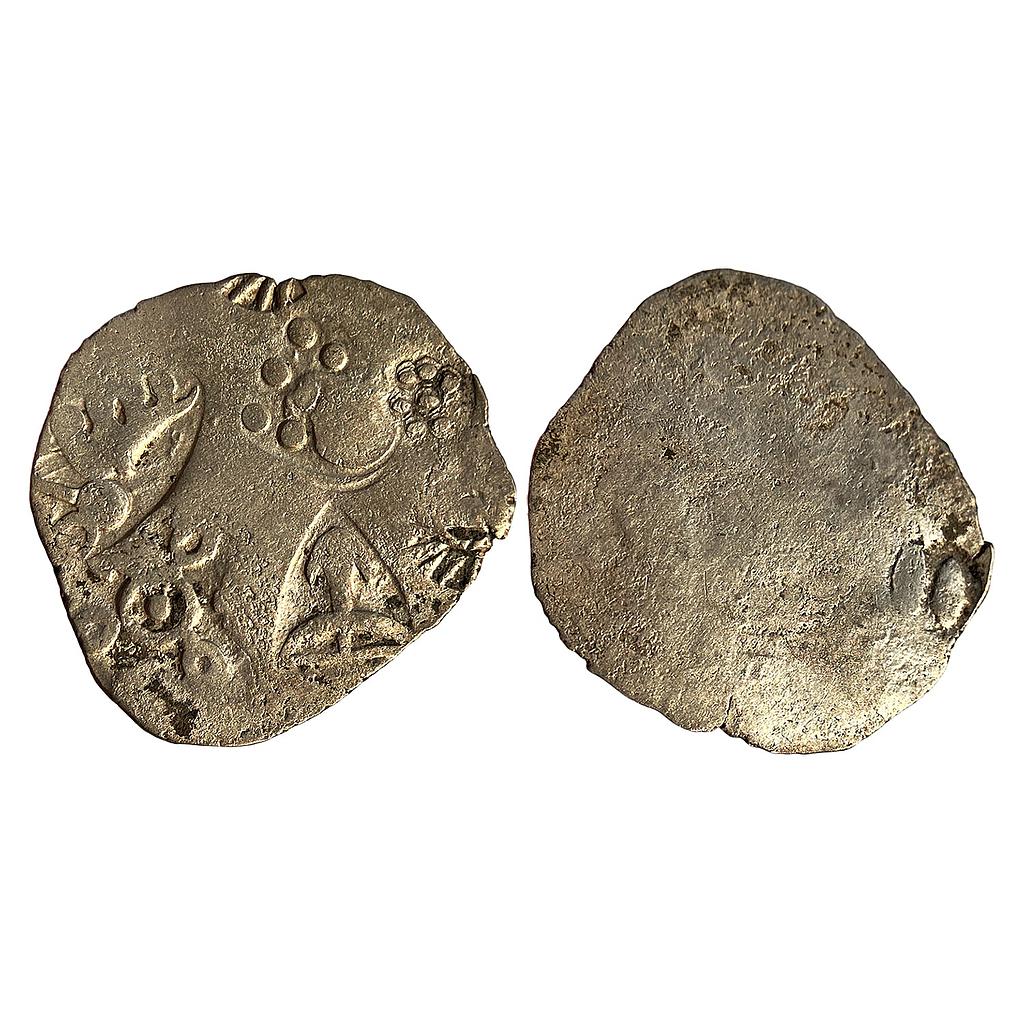 Ancient Punch Marked Coinage Magadha Mahajanapada from lower Middle Ganga Valley around the reign of Ajatashatru Series 1 Silver Karshapana