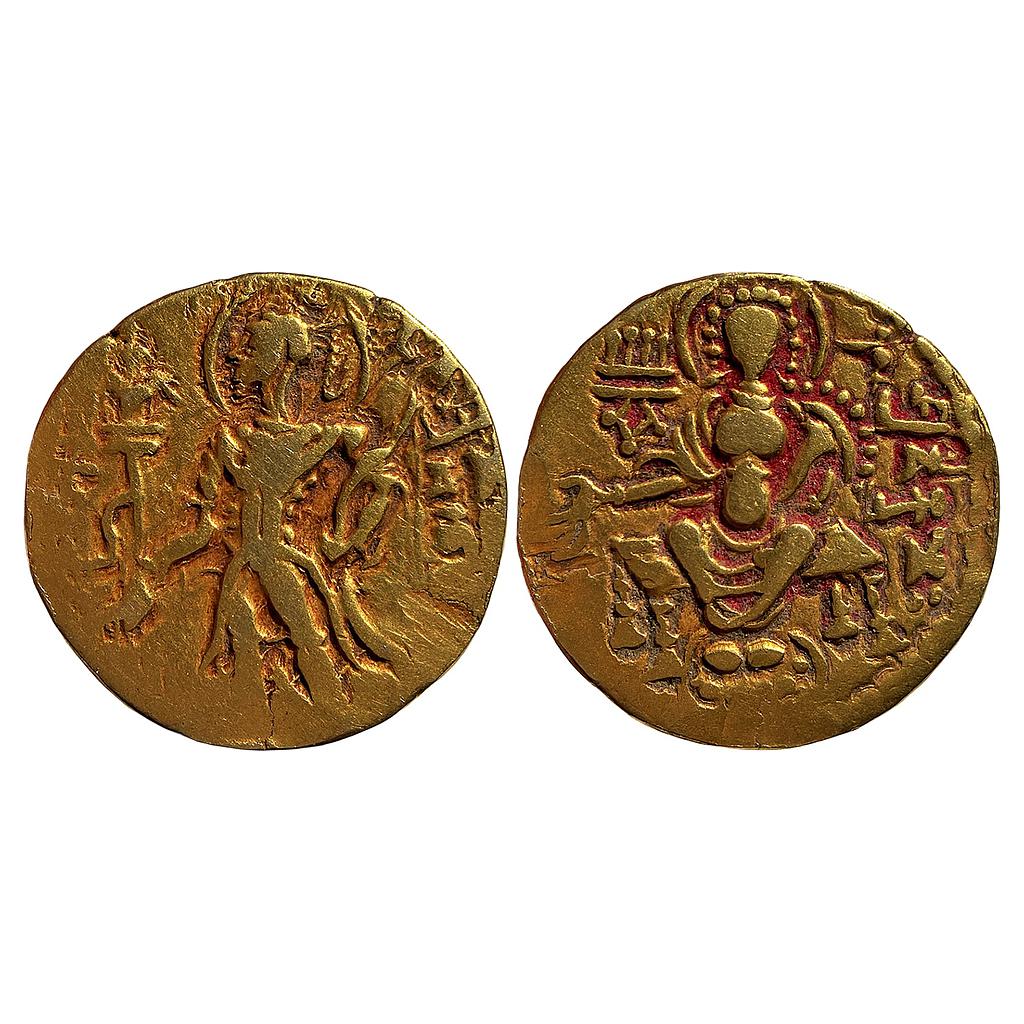 Ancient Guptas Chandragupta II Reverse Archer type Gold Dinara