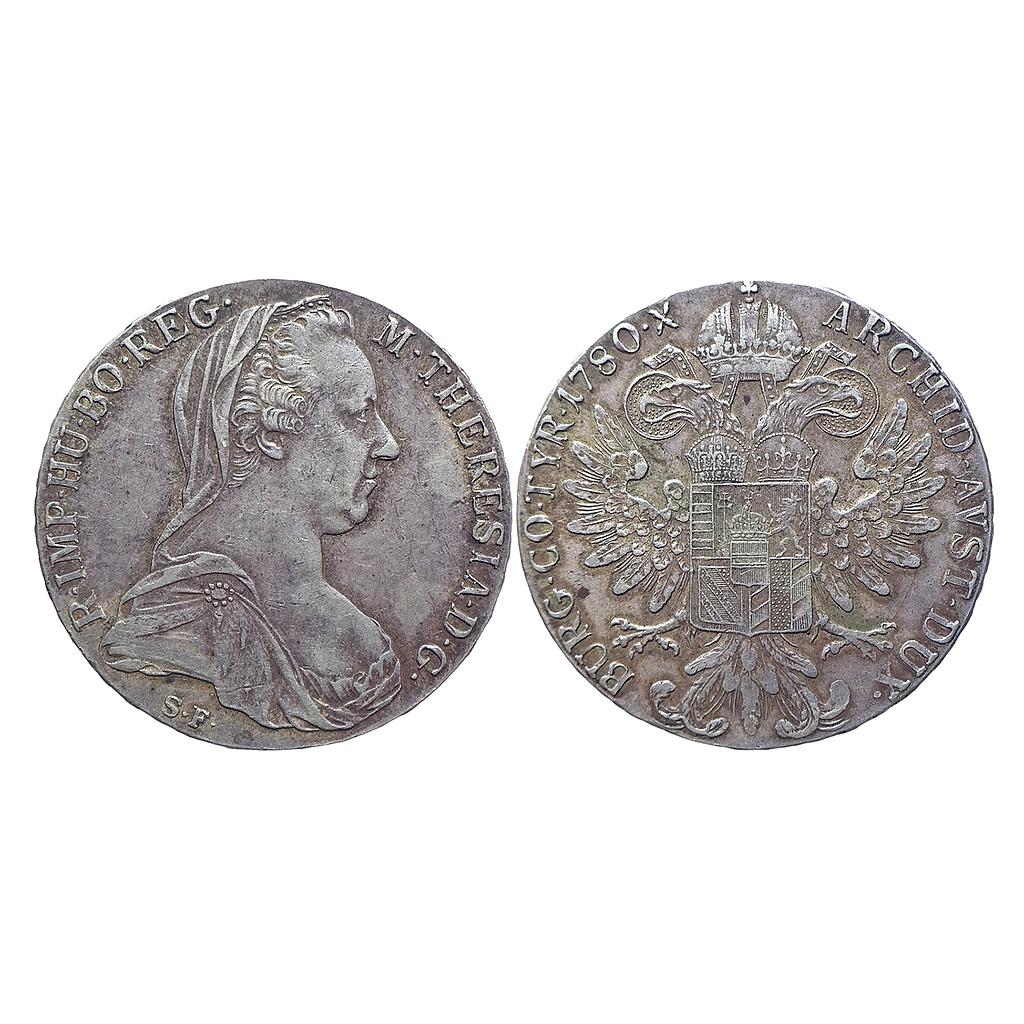 Austria Habsburg Maria Theresia Silver 1 Thaler