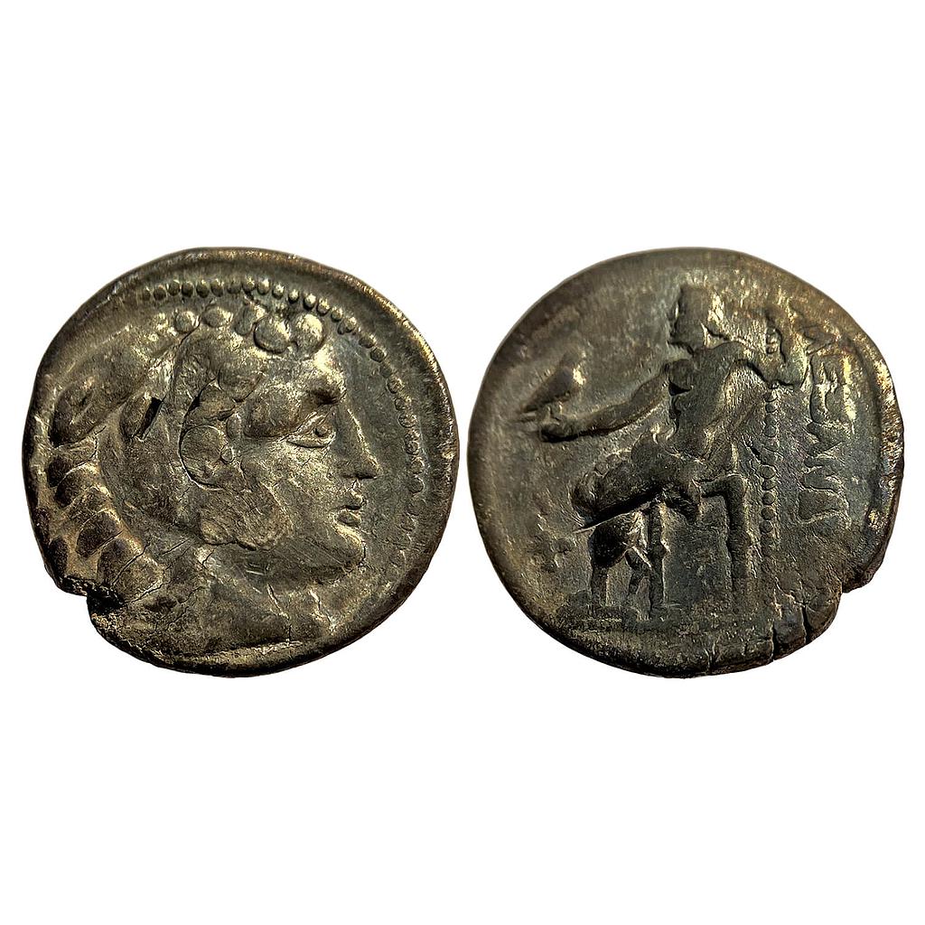 Ancient World Foreign Kingdom of Macedon Alexander III Posthumous Issue Silver Tetradrachm