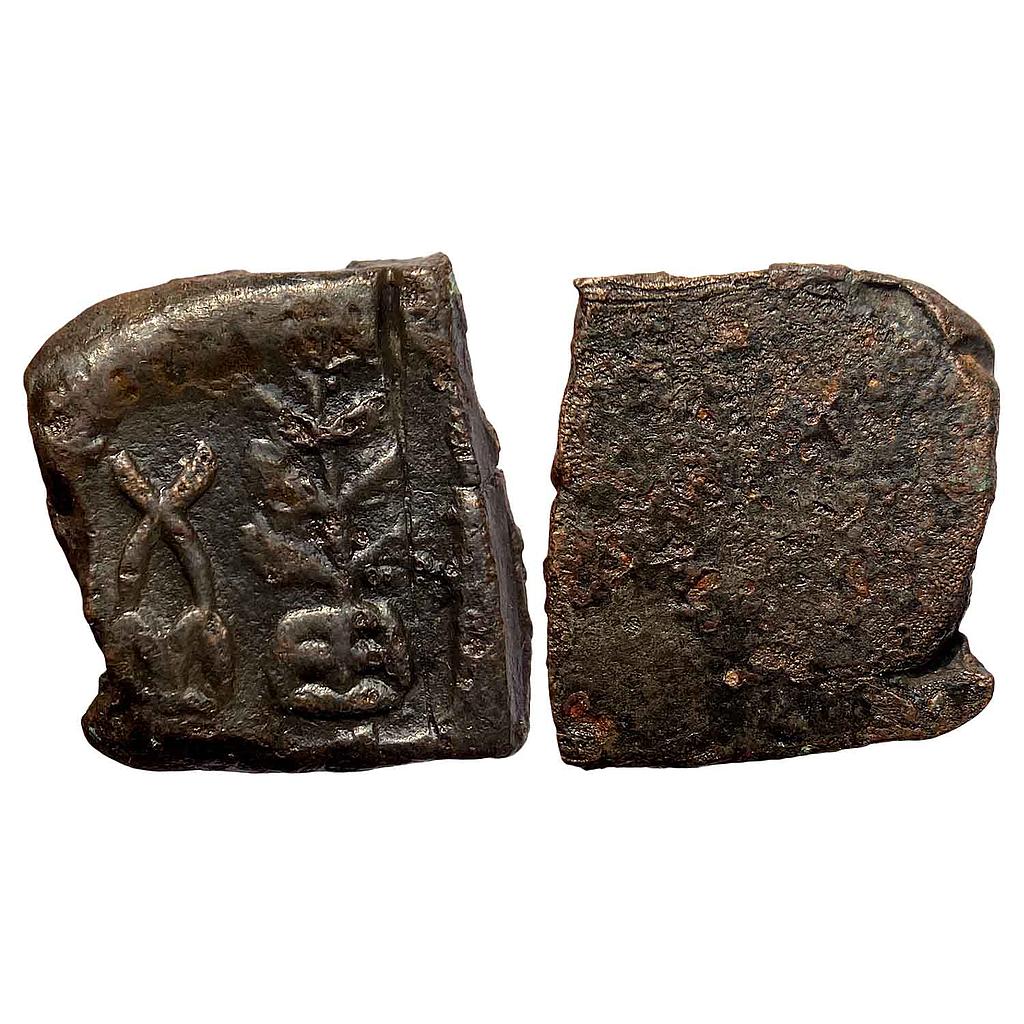 Ancient Post-Mauryan Anonymous Issue Taxila type Copper Unit