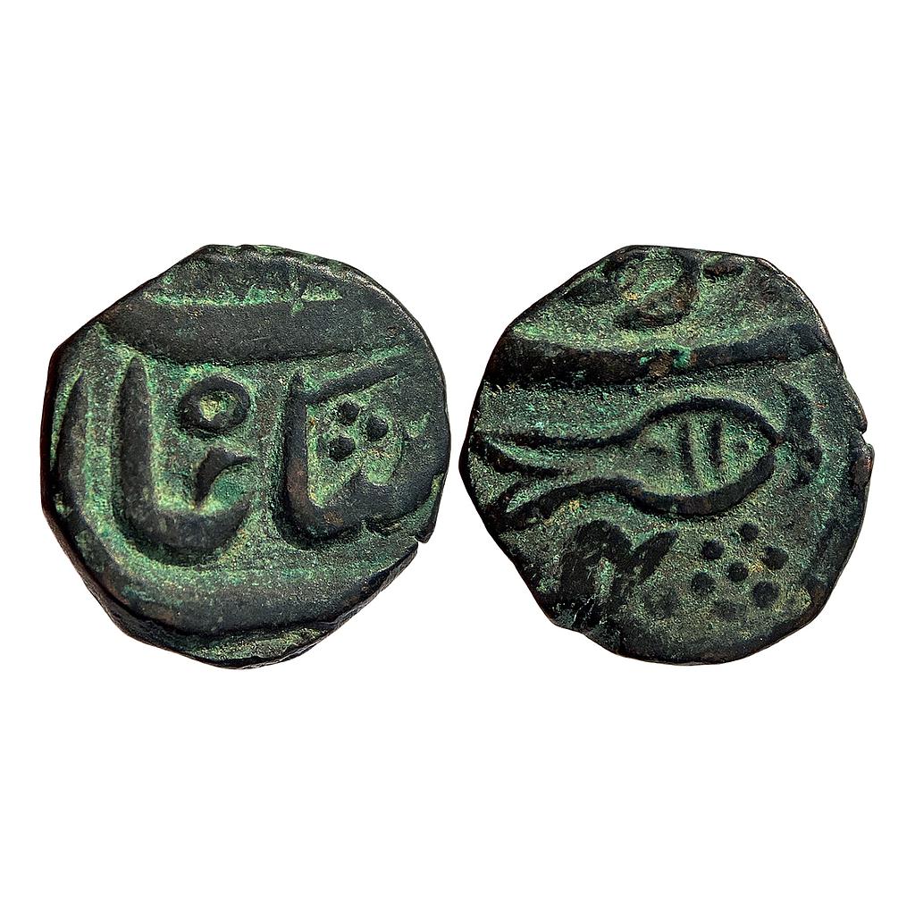IK Maratha Confideracy INO Shah Alam II Haridwar Mint Copper Paisa