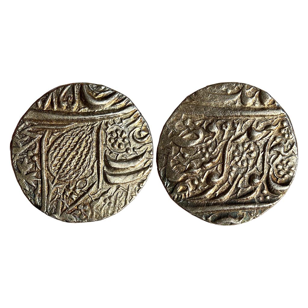 IK Sikh Empire Ranjit Singh VS 1885 Amritsar Mint NanakShahi couplet Silver Rupee