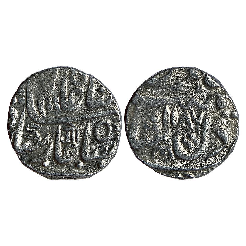 IPS Narayanpett Hyderabad Feudatory INO Shah Alam II Dilshadabad Mint Silver Rupee
