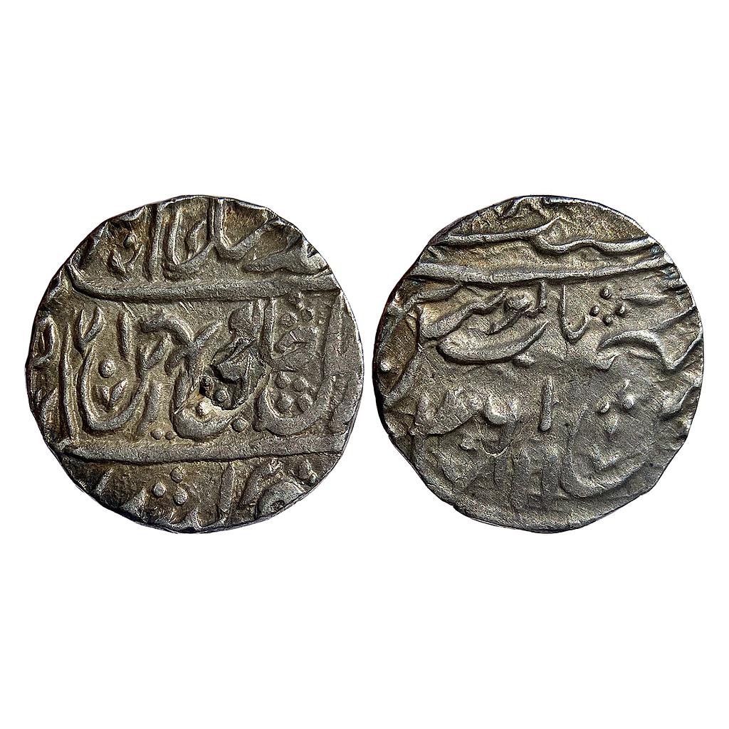 Sikh Feudatory/ Chieftaincie Jagadhari INO Shah Alam II Jagadhari Mint Pseudo mint name Najibabad Silver Rupee