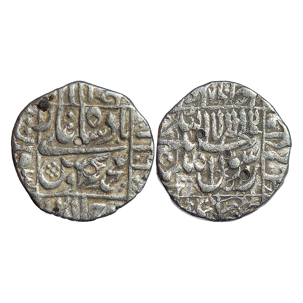 Mughal Murad Bakhsh Surat Mint Silver Rupee