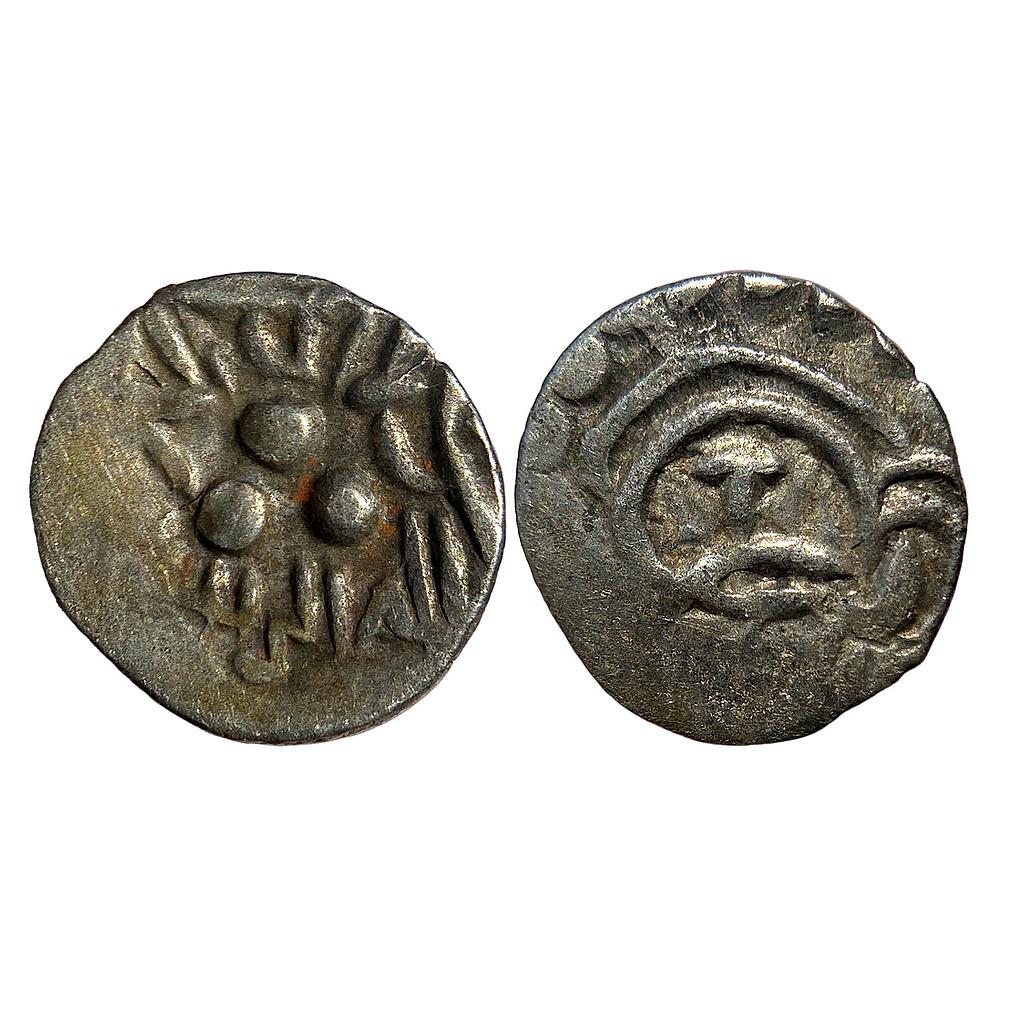 Abbasid Multan Al-Rabi governor sub-governor NM ND Silver Qanhari 1/5th Dirham