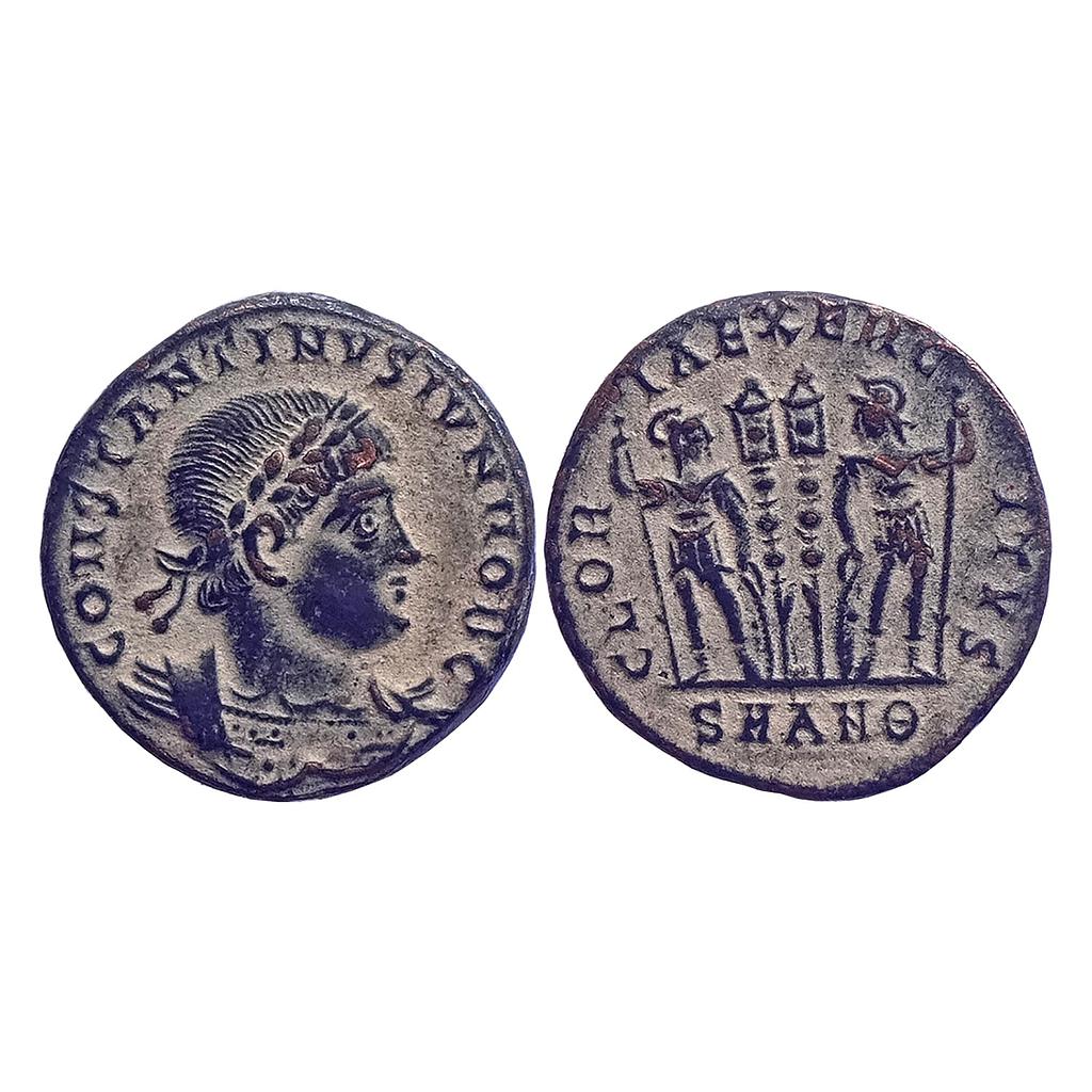 Ancient World Roman Empire Constantine I Antioch Mint Copper Follis