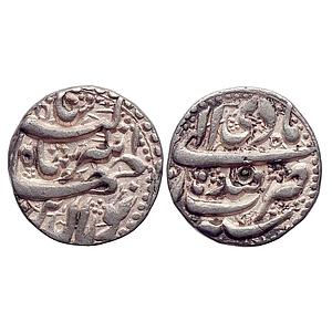 Mughal Jahangir Qandhar Mint Ilahi Month Di Capricon Silver Rupee