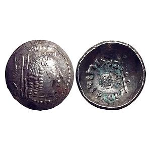 Ancient World Arabia Southern Himyar MDN BYN YHQBD Silver Unit