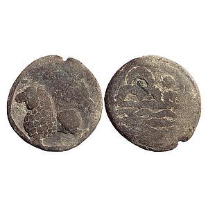 Ancient Kumaras of Karhad Kumara Isamula Junnar type Lead Unit