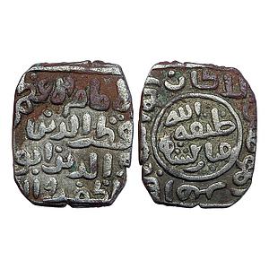 Delhi Sultan Qutb al-Din Mubarak Shah NM ND Billon 12 Gani