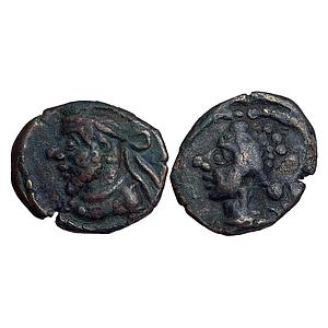 Ancient World Kingdom of Elymais Persia Orodes V Bronze Drachm
