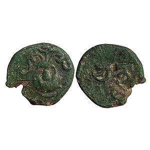Ancient Gupta Dynasty Chandragupta II Kalash Type Copper Unit
