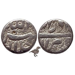 Mughal Akbar Berar Mint Ilahi Month Azar Sagittarius Silver Rupee