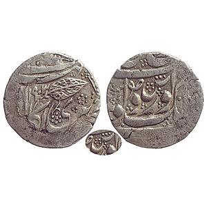 IK Sikh Empire Shaikh Imam ad din Amir al-mulk Bahadur as Governor Kashmir Mint Silver Rup