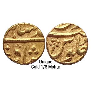 IPS Surat Nawabs INO Ahmad Shah Bahadur Gold 1/8 Mohur