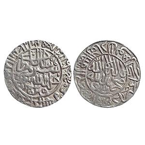 Delhi Sultan Sher Shah Mintless Agra-Gwalior type Silver Rupee
