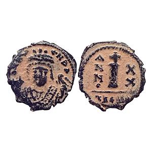 Ancient World Foreign Byzantine Empire Justinian I Copper Unit