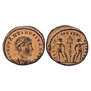 Ancient World Foreign Rome Constantine II Antioch Mint Bronze Unit