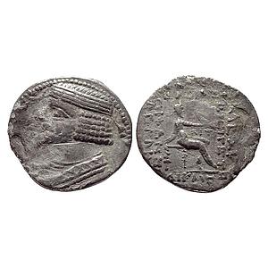 Ancient World Parthian Kingdom Silver Tetradrachm