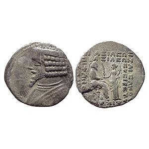 Ancient World Parthian Kingdom Silver Tetradrachm