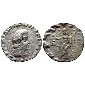 Ancient Indo-Greeks Hermaios Silver Tetradrachm